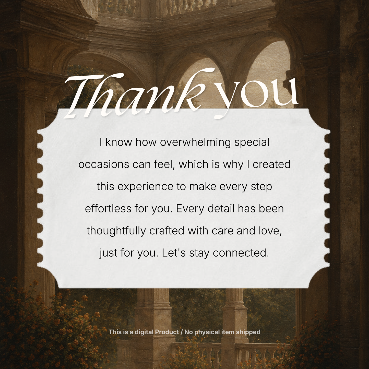 Old Money Wedding Website Template | Brown & Ivory Digital Wedding Invitation with RSVP, Music and Countdown Timer | Instant Download