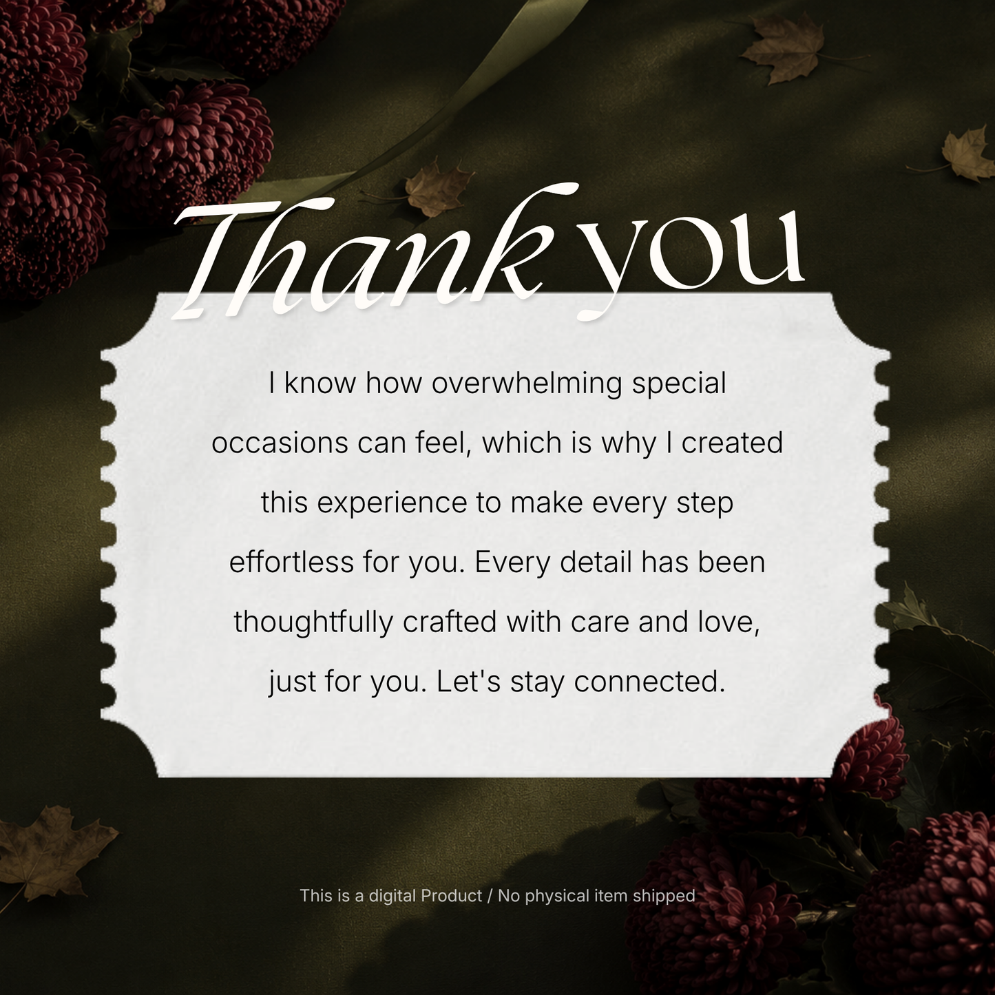 Olive Green & Burgundy Floral Wedding Website Template | Digital Editable Website with RSVP, Music and Countdown Timer | Instant Download