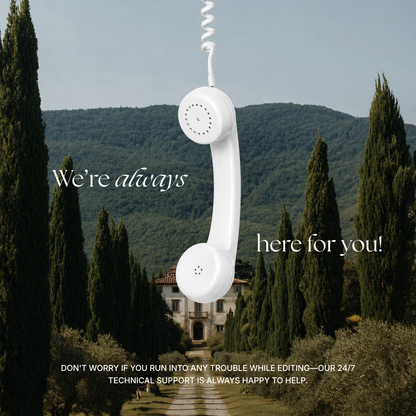 Olive Green Minimal Wedding Website Template with RSVP, Music and Countdown Timer: Digital Wedding Template (Digital Download)