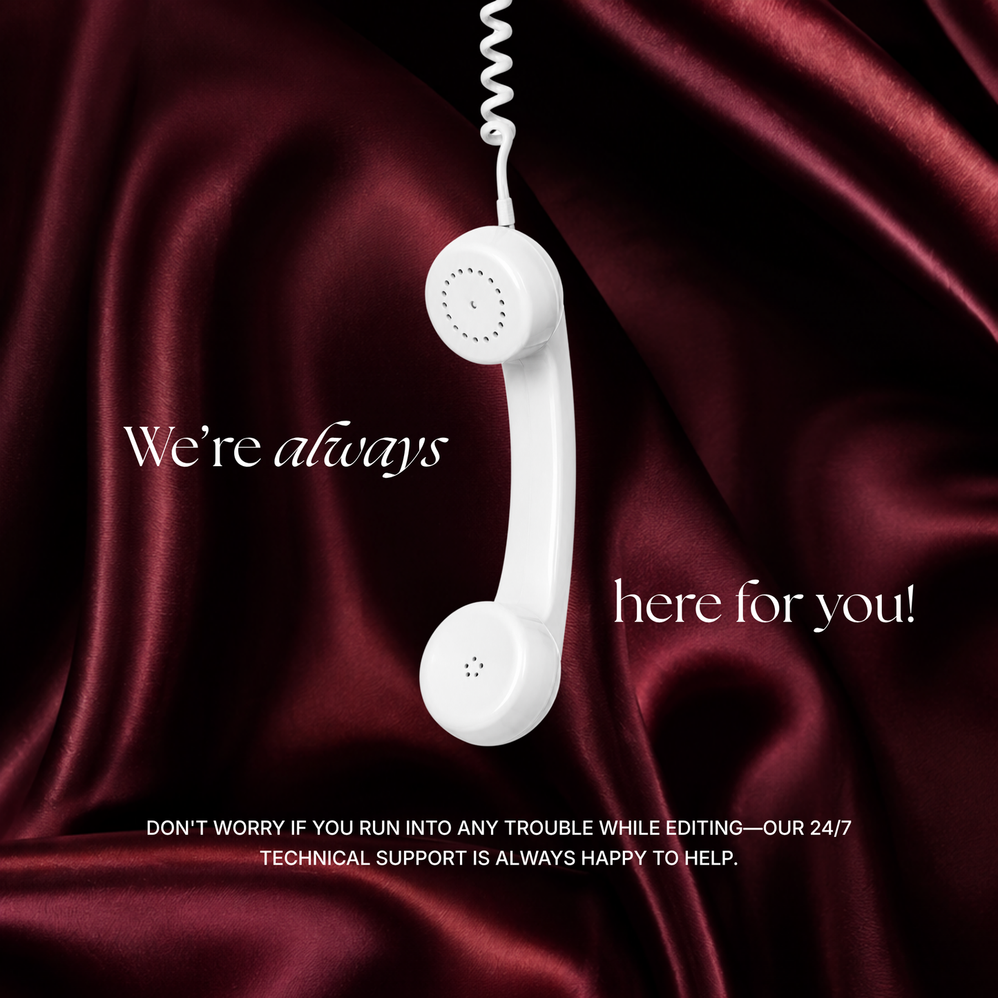 Burgundy & Ivory Wedding Website Template | Vintage Digital Invitation with RSVP, Music and Countdown Timer (Digital Download)