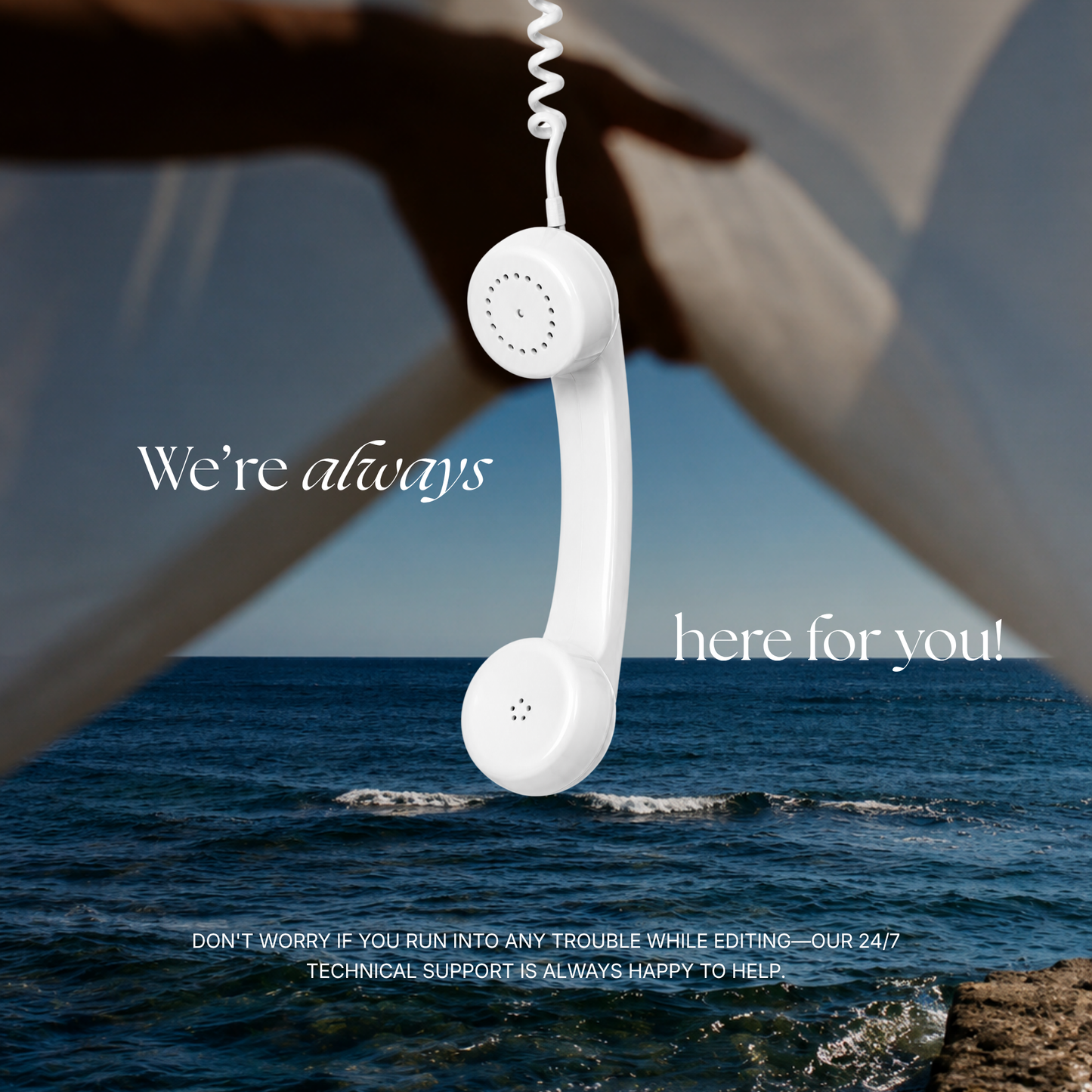 Navy & Dusty Blue Wedding Website Template with RSVP, Music and Countdown Timer: Canva Editable Template (Instant Download)
