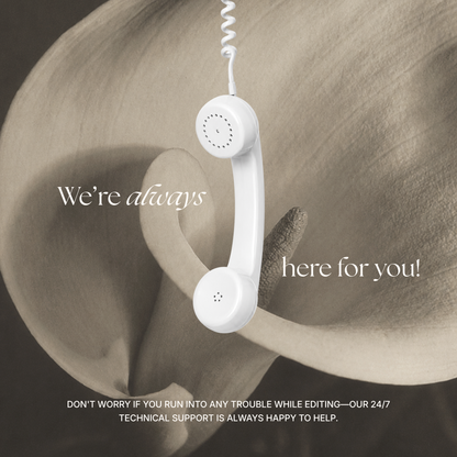 Ivory Minimal Wedding Website Template with RSVP, Music and Countdown Timer: Digital Wedding Template (Digital Download)