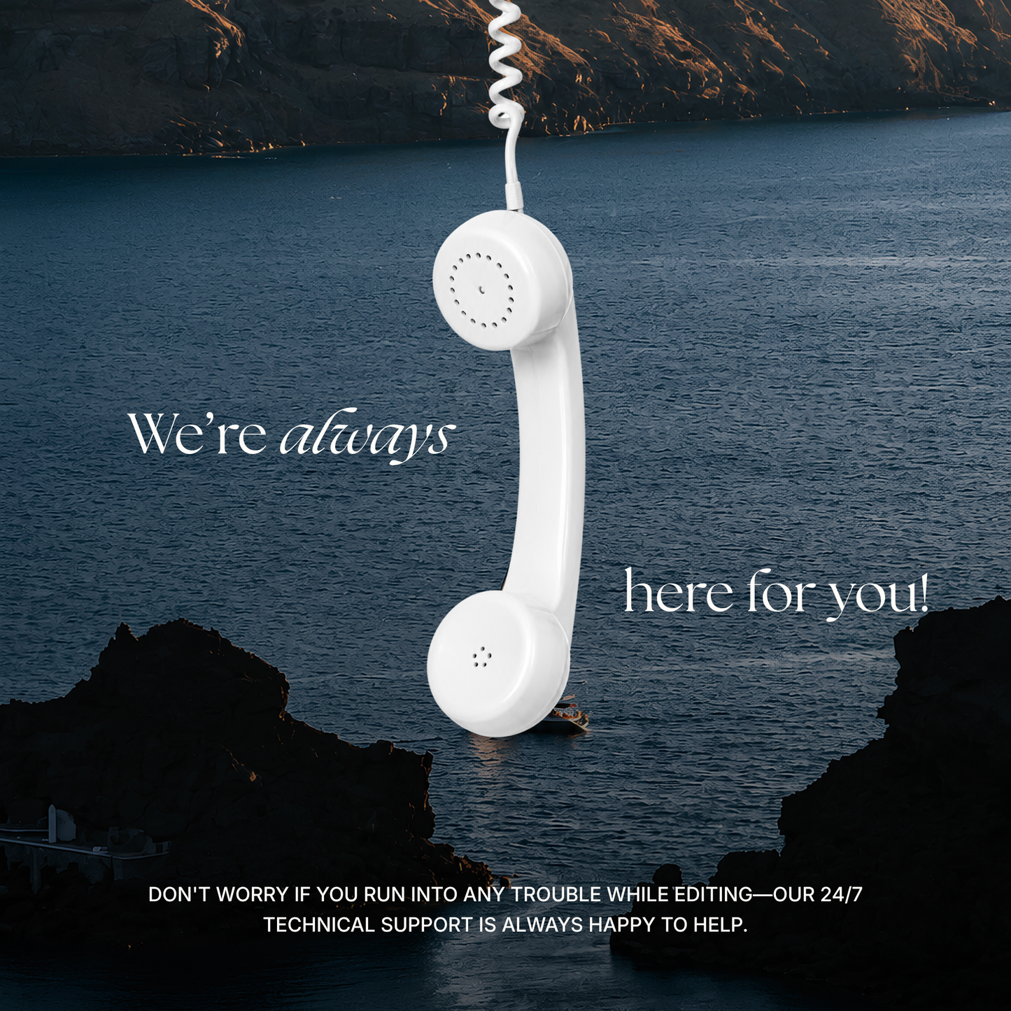 Navy & Dusty Blue Wedding Website Template with RSVP, Music and Countdown Timer | Digital Wedding Template (Digital Download)