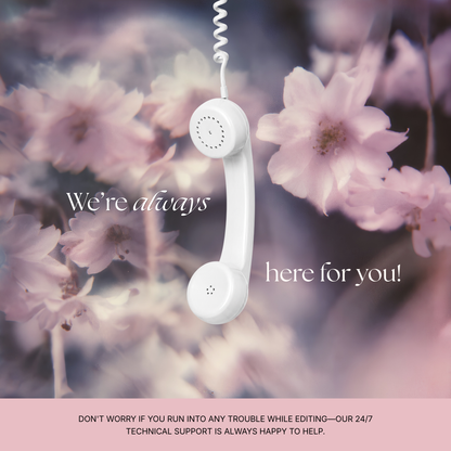 Pink Lilac Pastel Wedding Website Template with RSVP, Music and Countdown Timer | Editable Canva Website (Digital Download)