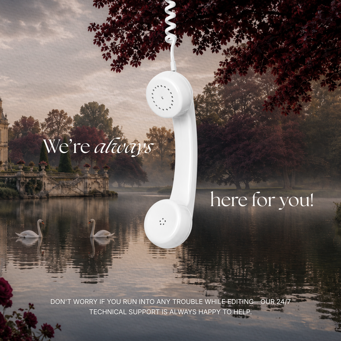 Old Money Burgundy Wedding Website Template with RSVP, Music and Countdown Timer: Digital Invitation (Digital Download)