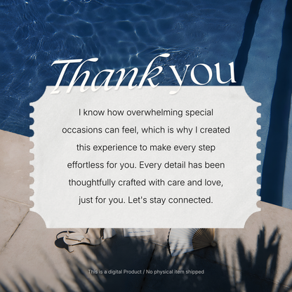 Navy & Dusty Blue Wedding Website Template with RSVP, Music and Countdown Timer: Website Wedding Template (Instant Download)