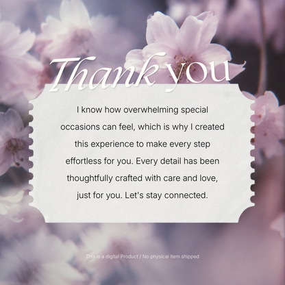 Pink Lilac Pastel Floral Wedding Website Template Canva | Digital Invitation with RSVP , Music and Countdown Timer | Instant Download