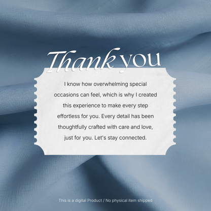 Blush Pink Blue Floral Wedding Website Template with RSVP, Music and Countdown Timer: Editable Canva Website (Digital Download)