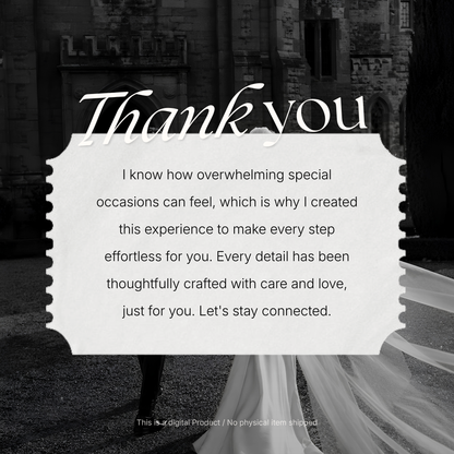 White & Black Floral Wedding Website Template | Editable Invitation with RSVP, Music and Countdown Timer (Digital Download)