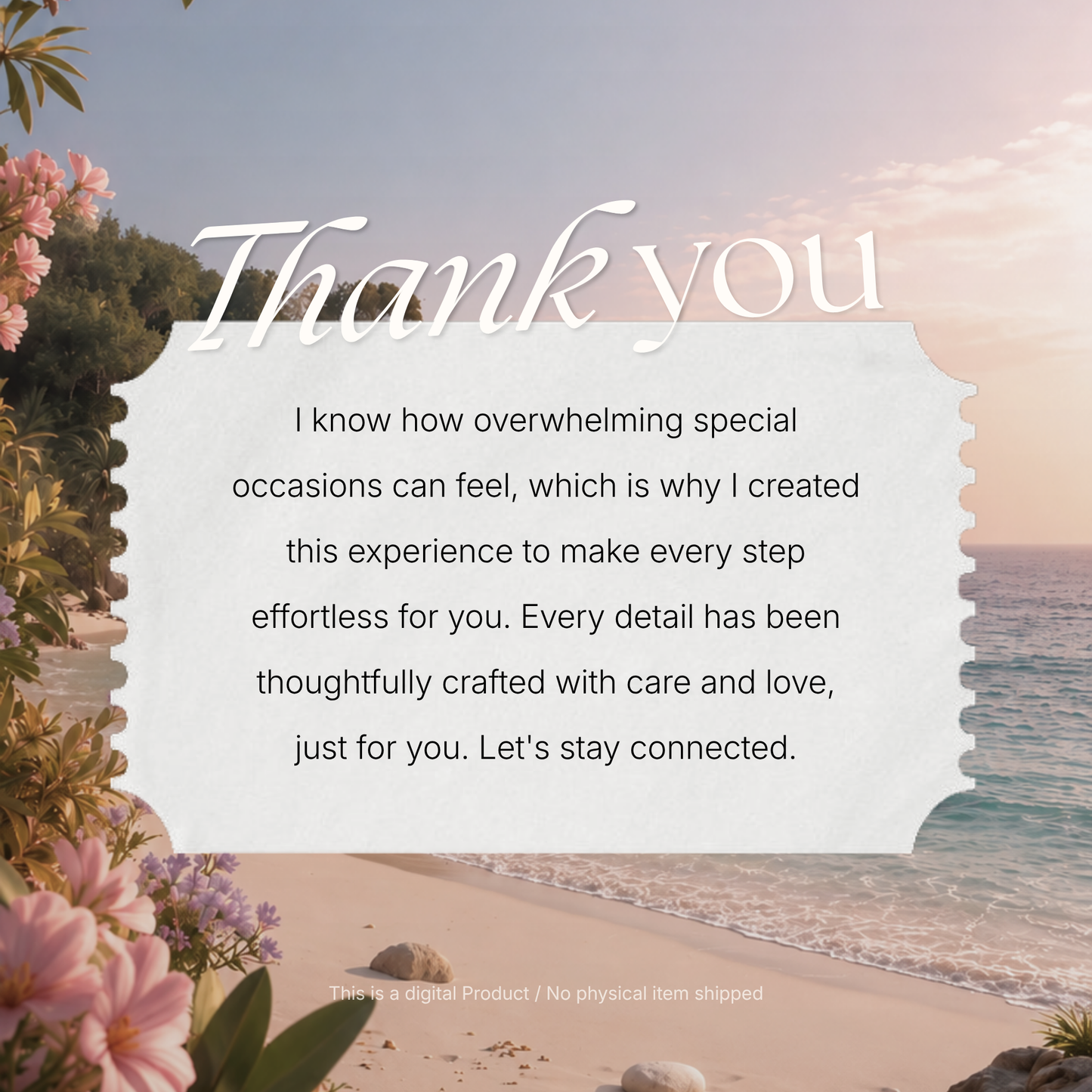 Blush Pink & Blue Wedding Website Template with RSVP, Music and Countdown | Floral Classic Envelope Digital Invitation (Instant Download)