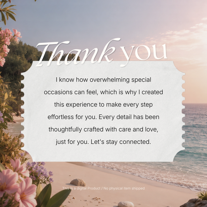 Blush Pink & Blue Wedding Website Template with RSVP, Music and Countdown | Floral Classic Envelope Digital Invitation (Instant Download)