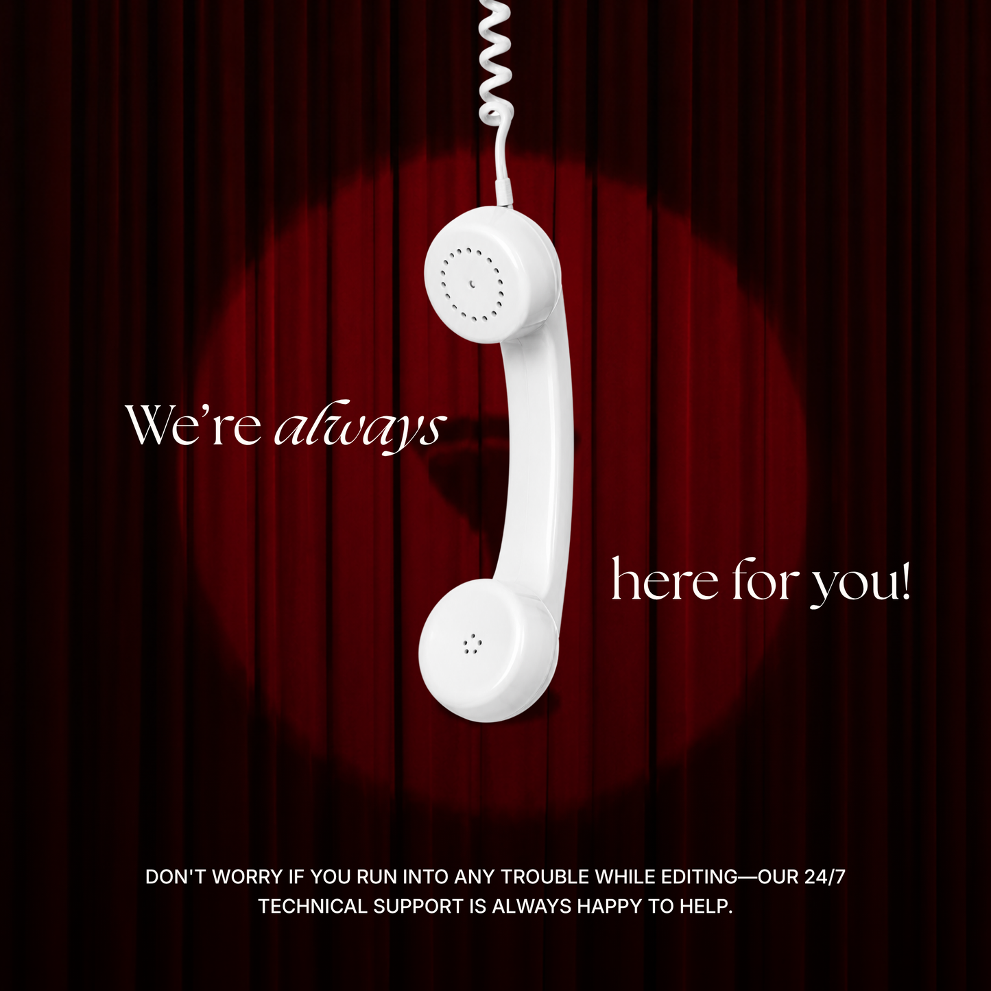 Burgundy Photo Booth Wedding Website Template | Modern Wedding Invitation with RSVP, Music and Countdown Timer | Instant Download