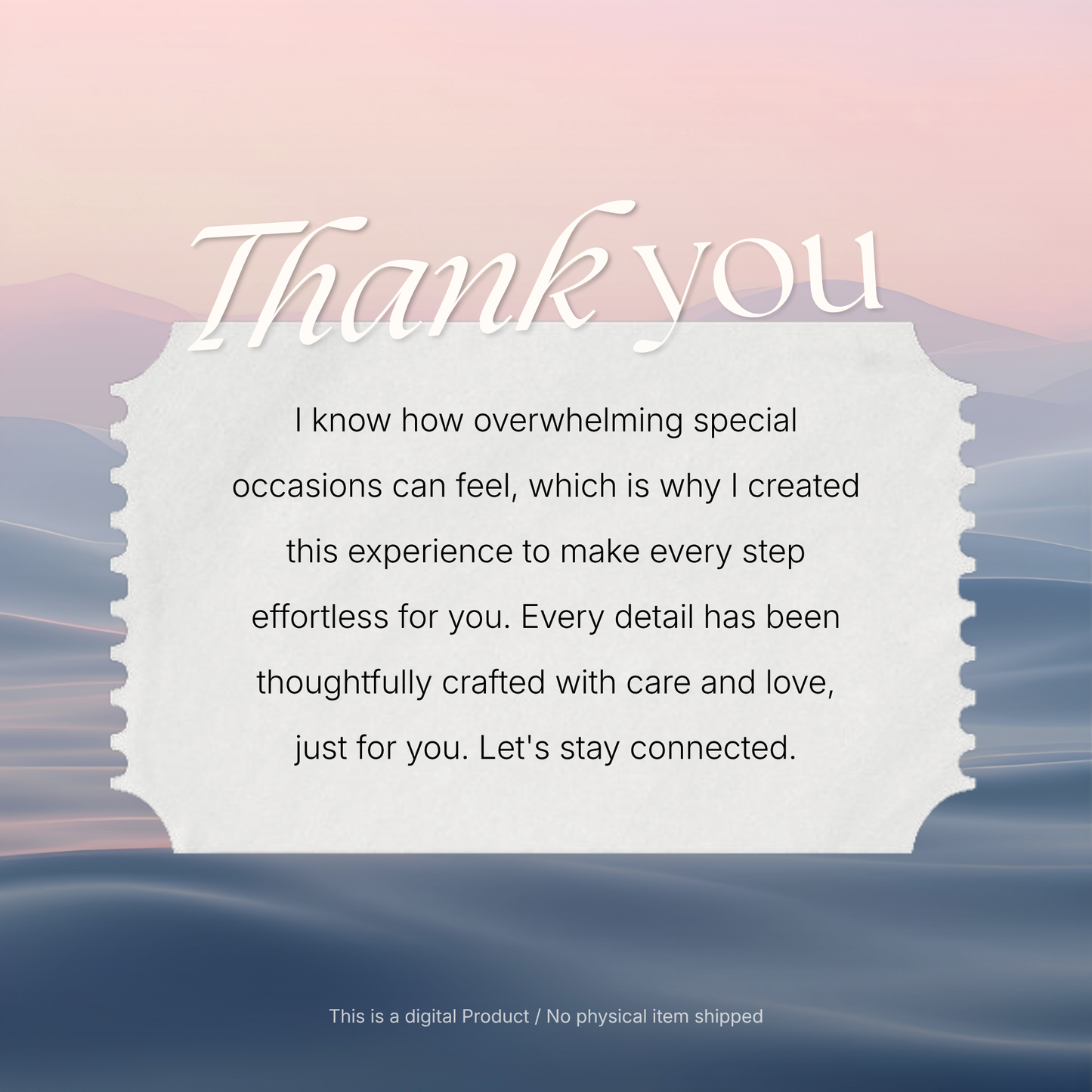 Blush Pink & Blue Floral Wedding Website Template with RSVP, Music and Countdown Timer: Digital Wedding Template (Digital Download)