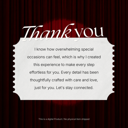 Burgundy Photo Booth Wedding Website Template | Modern Wedding Invitation with RSVP, Music and Countdown Timer | Instant Download