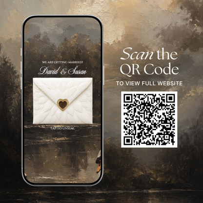 Old Money Wedding Website Template with RSVP , Music and Countdown Timer: Classic Lace Digital Wedding Invitation | Instant Download